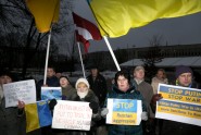Biedrības "Latvijas Ukraiņu kongress" protesta akcija - 16