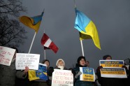 Biedrības "Latvijas Ukraiņu kongress" protesta akcija - 18