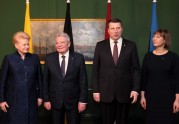 Latvijas prezidents tiekas ar Vācijas, Lietuvas un Igaunijas prezidentiem - 12