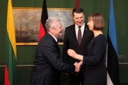 Latvijas prezidents tiekas ar Vācijas, Lietuvas un Igaunijas prezidentiem - 13