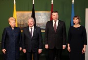 Latvijas prezidents tiekas ar Vācijas, Lietuvas un Igaunijas prezidentiem - 14