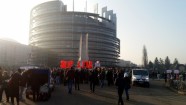 Protests pret CETA Strasbūrā - 10
