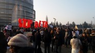 Protests pret CETA Strasbūrā - 12