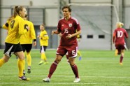 Sieviešu futbols: Latvijas izlase - Gintra Universitetas - 1