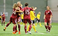 Sieviešu futbols: Latvijas izlase - Gintra Universitetas - 8