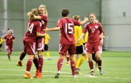 Sieviešu futbols: Latvijas izlase - Gintra Universitetas - 9