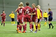 Sieviešu futbols: Latvijas izlase - Gintra Universitetas - 11