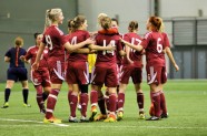 Sieviešu futbols: Latvijas izlase - Gintra Universitetas - 13