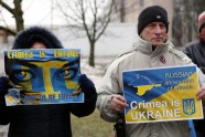 Protests pret Krievijas agresiju Ukrainā  - 3