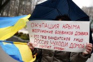 Protests pret Krievijas agresiju Ukrainā  - 4