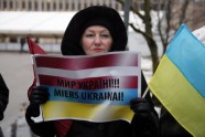 Protests pret Krievijas agresiju Ukrainā  - 5