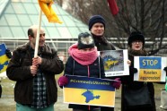 Protests pret Krievijas agresiju Ukrainā  - 7