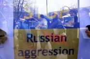 Protests pret Krievijas agresiju Ukrainā  - 9