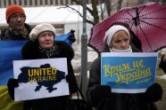 Protests pret Krievijas agresiju Ukrainā  - 11