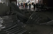 Sabrukušais slimnīcas jumts Johannesburgā
