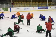 Hokejs: Latvijas izlase gatavojas pasaules čempionātam