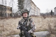 Studentu bataljona zemessargi mācībās Skrundā - 40