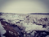Ledus sablīvējumi Daugavā pie Pļaviņām - 23