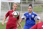 Futbols, Aphrodite Cup' turnīrs: Latvijas sieviešu futbola izlase pret Kipru - 4