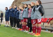 Futbols, Aphrodite Cup' turnīrs: Latvijas sieviešu futbola izlase pret Kipru - 8