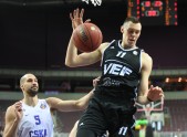 Basketbols,  VTB Vienotā līga: VEF pret   Maskavas CSKA - 5