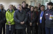 SOK prezidents apmeklē olimpisko Phjončhanu - 4