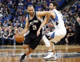 Basketbols: Spurs vs Timberwolves - 1