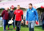 Latvijas nacionālās futbola izlases izlases pirmsspēles treniņš Ženēvā - 2