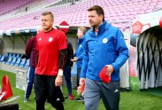 Latvijas nacionālās futbola izlases izlases pirmsspēles treniņš Ženēvā - 3