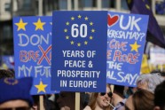 Londonā protestē pret "Brexit" - 19