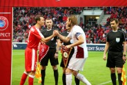 Futbols, Latvijas futbola izlase pret  Šveici  - 19