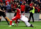 Futbols, Latvijas futbola izlase pret  Šveici  - 28