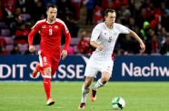 Futbols, Latvijas futbola izlase pret  Šveici  - 69