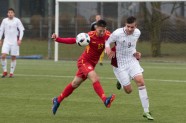 Futbols, Federāciju kausa turnīra spēle: Latvijas U-19 jauniešu futbola izlase pret Maķedoniju - 16