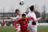 Futbols, Federāciju kausa turnīra spēle: Latvijas U-19 jauniešu futbola izlase pret Maķedoniju - 24