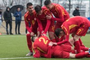 Futbols, Federāciju kausa turnīra spēle: Latvijas U-19 jauniešu futbola izlase pret Maķedoniju - 34