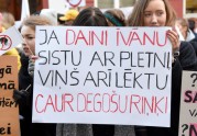 Dzīvnieku tiesību sargi protestā pie Saeimas pieprasīs "cilvēcīgu cirku" - 14