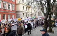 Dzīvnieku tiesību sargi protestā pie Saeimas pieprasīs "cilvēcīgu cirku" - 17