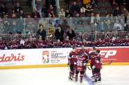 Latvijas hokejisti Hārtlija debijā 'sausā' zaudē Krievijas otrajai izlasei - 17