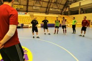 Futbols,  Latvijas telpu futbola izlases pirmsspēles treniņš Rumānijā - 14
