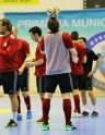 Futbols,  Latvijas telpu futbola izlases pirmsspēles treniņš Rumānijā - 25