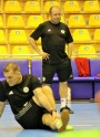 Futbols,  Latvijas telpu futbola izlases pirmsspēles treniņš Rumānijā - 31