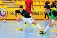Futbols,  Latvijas telpu futbola izlases gatavošanās spēlei pret Portugāli - 12