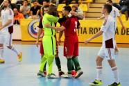 Futbols, Latvijas telpu futbola izlase pret Portugāli - 35