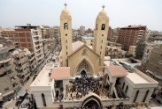Sprādziens Svētā Jura kristiešu koptu baznīcā Ēģiptē - 8