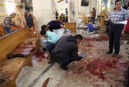 Sprādziens Svētā Jura kristiešu koptu baznīcā Ēģiptē - 14