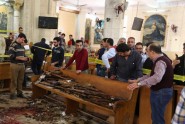 Sprādziens Svētā Jura kristiešu koptu baznīcā Ēģiptē - 17