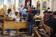 Sprādziens Svētā Jura kristiešu koptu baznīcā Ēģiptē - 18