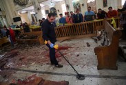 Sprādziens Svētā Jura kristiešu koptu baznīcā Ēģiptē - 19