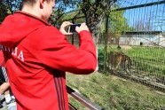 Latvijas telpu futbola izlase apciemo  Kalarasi pilsētas zoodārzu - 18
